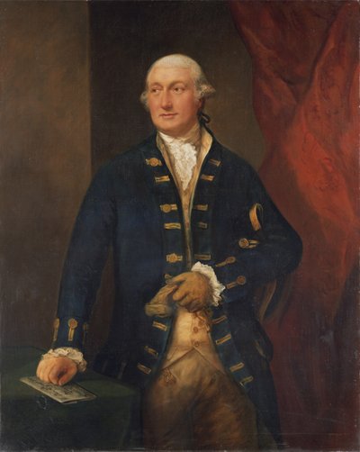 Admirał Thomas Graves, 1785 autorstwa Thomas Gainsborough