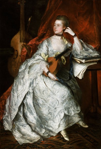 Ann Ford (później pani Philip Thicknesse) autorstwa Thomas Gainsborough
