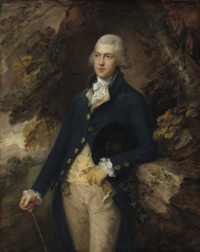 Francis Bassett, Lord de Dunstanville, c.1786 (olej na płótnie) autorstwa Thomas Gainsborough