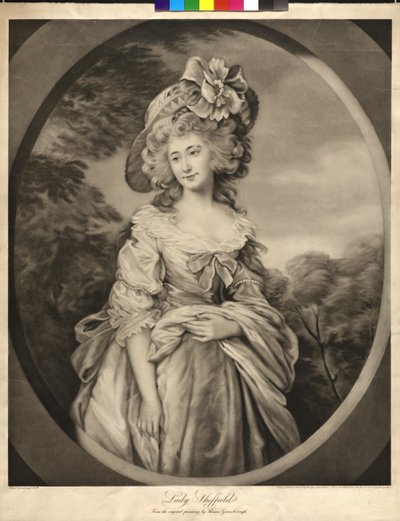 Lady Charlotte Sophia Sheffield autorstwa Thomas Gainsborough