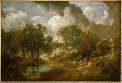 Krajobraz w Suffolk (obraz na płótnie) autorstwa Thomas Gainsborough
