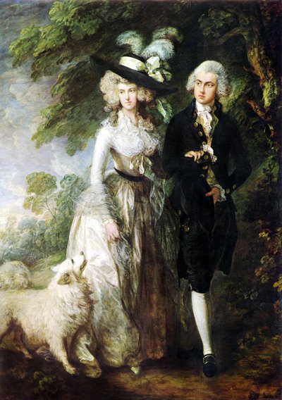 Państwo William Hallett ("Poranny spacer") autorstwa Thomas Gainsborough