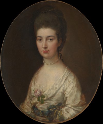 Pani Ralph Izard Alice De Lancey, 174647-1832. autorstwa Thomas Gainsborough