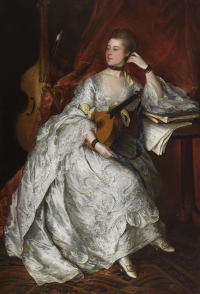 Portret Ann Ford (późniejszej pani Philip Thicknesse) autorstwa Thomas Gainsborough