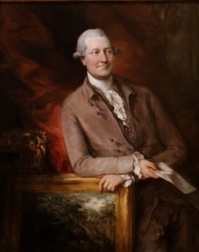 Portret Jamesa Christie (1730-1803) autorstwa Thomas Gainsborough