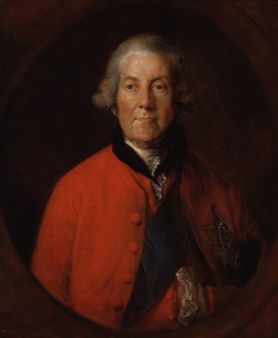Portret Johna Russella, 4. księcia Bedford (1710-1771) autorstwa Thomas Gainsborough