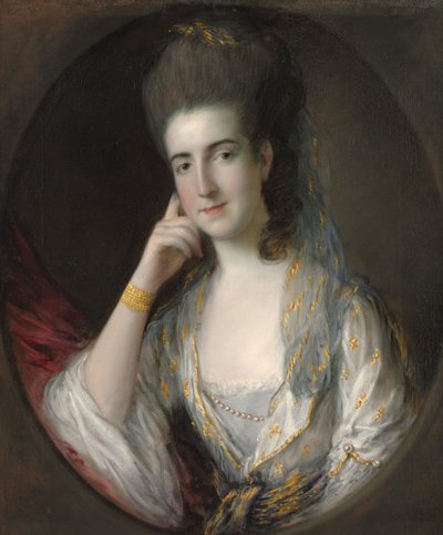 Portret Marii Wise, ok. 1776 (olej na płótnie) autorstwa Thomas Gainsborough
