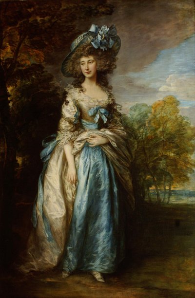 Portret Sophii Charlotte Digby, Lady Sheffield autorstwa Thomas Gainsborough