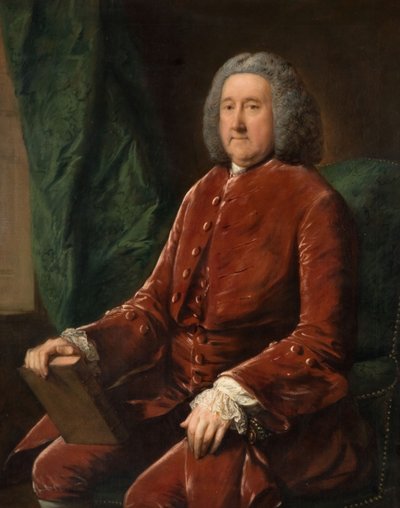 Portret Thomasa Cowarda, 1765. autorstwa Thomas Gainsborough