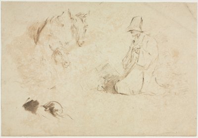 Szkice: Figury i Zwierzęta autorstwa Thomas Gainsborough