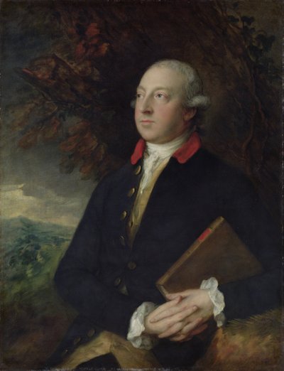 Thomas Pennant (1726-98) 1776 (olej na płótnie) autorstwa Thomas Gainsborough