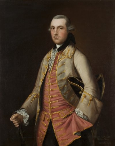 William Leyborne Leyborne, c.1763 (olej na płótnie) autorstwa Thomas Gainsborough