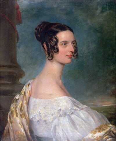 Katarzyna Gandy, z domu Hyde, ok. 1837-38 autorstwa Thomas Gandy