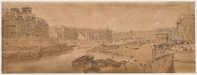 Wybór dwudziestu najbardziej malowniczych widoków w Paryżu…, 1802. autorstwa Thomas Girtin
