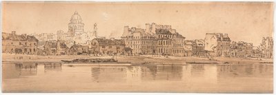 Wybór dwudziestu najbardziej malowniczych widoków w Paryżu, 1802. autorstwa Thomas Girtin