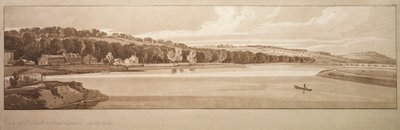Wybór dwudziestu najbardziej malowniczych widoków w Paryżu: Widok św. Chmury..., 1802. autorstwa Thomas Girtin