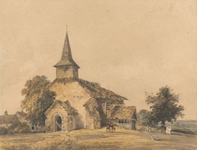 Kościół Chapel, Surrey autorstwa Thomas Girtin