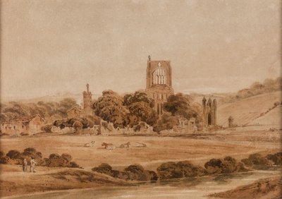 Opactwo Kirkstall autorstwa Thomas Girtin