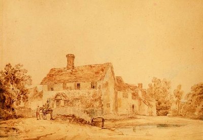 Pinkneys Farm, Redwinter, Essex autorstwa Thomas Girtin