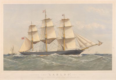 Kliper Lahloo, 799 ton, przygotowuje się do lądowania Pilot off the Owers autorstwa Thomas Goldsworth Dutton