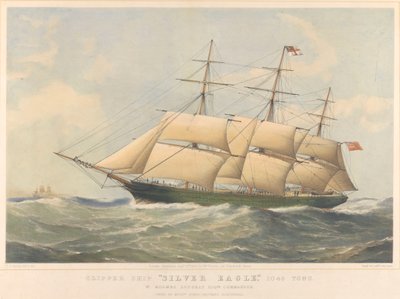 "Silver Eagle" (1861) kliperowiec autorstwa Thomas Goldsworth Dutton