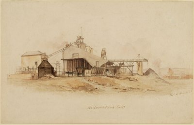 Kopalnia Whitworth Park autorstwa Thomas H. Hair