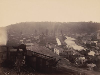 Archbald, Del.  Hudson Canal Co., ok. 1863-1865 (zdjęcie) autorstwa Thomas H. Johnson