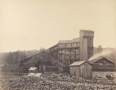 Łamacz Gibsona, Rushdale, Pensylwania, lata 60. XIX wieku. autorstwa Thomas H. Johnson