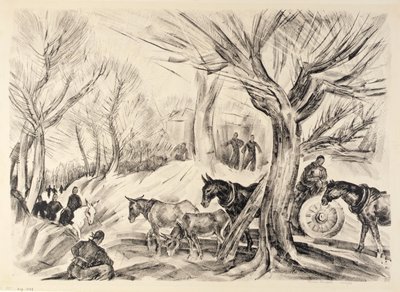 Sunken Road autorstwa Thomas Handforth