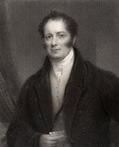 Edward Baines, sztych. J. Cochran, z „Narodowej Galerii Portretów, tom V”, wydana ok. 1835 r. autorstwa Thomas Hargreaves