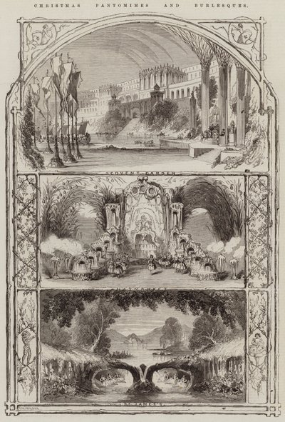 Świąteczne pantomimy i burleski autorstwa Thomas Harrington Wilson