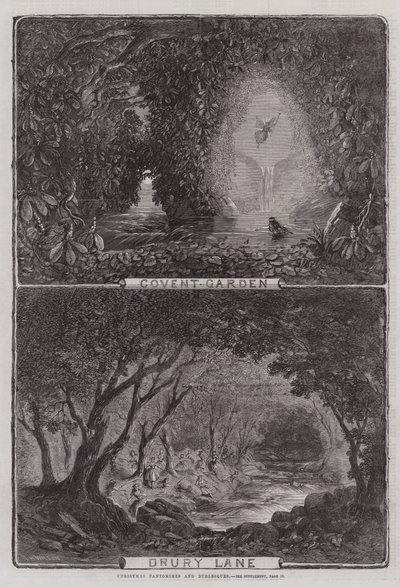 Świąteczne pantomimy i burleski autorstwa Thomas Harrington Wilson