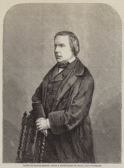 Hrabia de Montalembert autorstwa Thomas Harrington Wilson