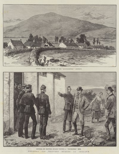 Generał Sir Redvers Buller w Irlandii autorstwa Thomas Harrington Wilson