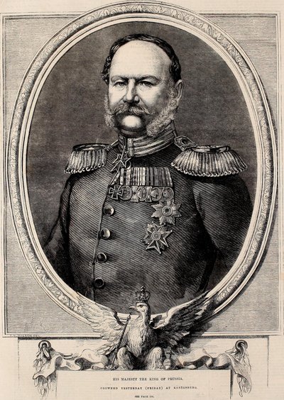Jego Wysokość Król Prus, koronowany wczoraj (piątek) w Królewcu autorstwa Thomas Harrington Wilson