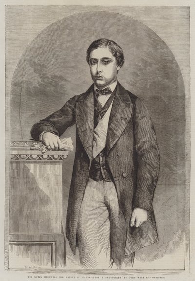 Jego Królewska Wysokość Książę Walii autorstwa Thomas Harrington Wilson