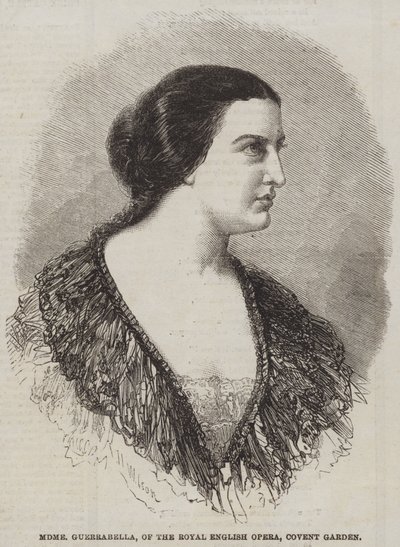 Madame Guerrabella z Royal English Opera w Covent Garden autorstwa Thomas Harrington Wilson