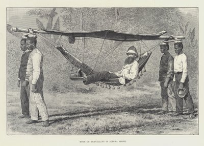 Sposób podróżowania w Sierra Leone autorstwa Thomas Harrington Wilson