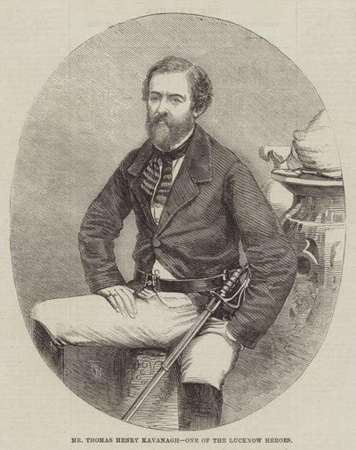 Pan Thomas Henry Kavanagh, Jeden z Bohaterów Lucknow autorstwa Thomas Harrington Wilson
