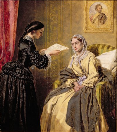 Przeszukanie London Gazette w poszukiwaniu listy zabitych i rannych (za W.P. Frith) autorstwa Thomas Harrington Wilson