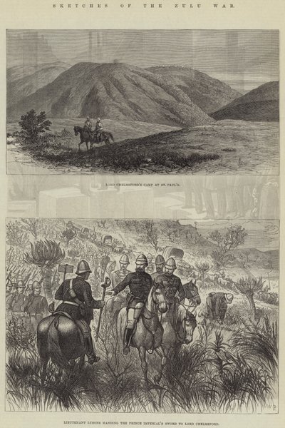 Szkice o wojnie zuluskiej autorstwa Thomas Harrington Wilson