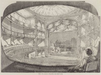 Teatr New Adelphi autorstwa Thomas Harrington Wilson