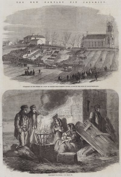 Nowa katastrofa Hartley Pit autorstwa Thomas Harrington Wilson