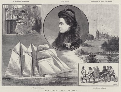 Późna Lady Brassey autorstwa Thomas Harrington Wilson