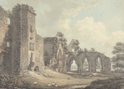 Ruiny College of Lincluden, niedaleko Dumfries autorstwa Thomas Hearne