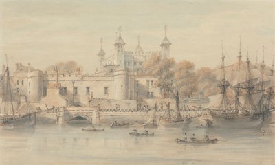 Tower of London autorstwa Thomas Hearne