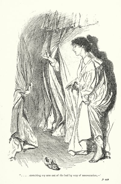 Ilustracja do Podróży sentymentalnej Laurence