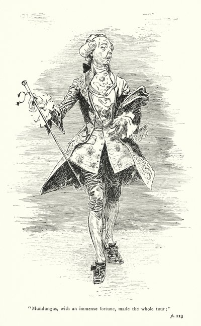 Ilustracja do Podróży sentymentalnej Laurence