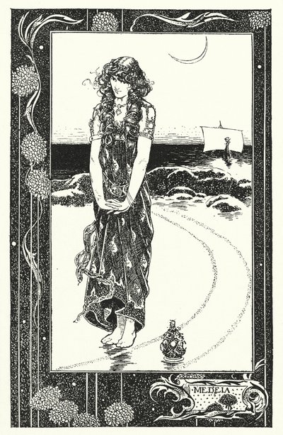 Medea (litografia) autorstwa Thomas Heath Robinson
