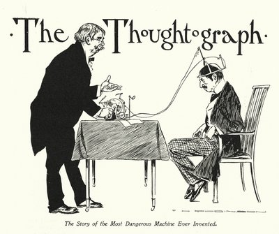 Myślograf (litografia) autorstwa Thomas Heath Robinson